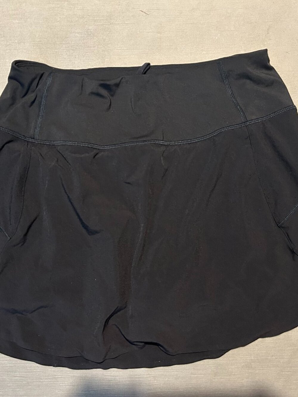 ATHLETA Run with It Skort 14" Black Size Small
